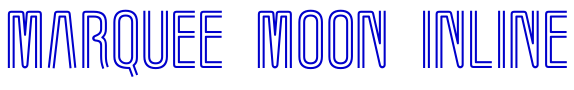 Marquee Moon Inline fuente